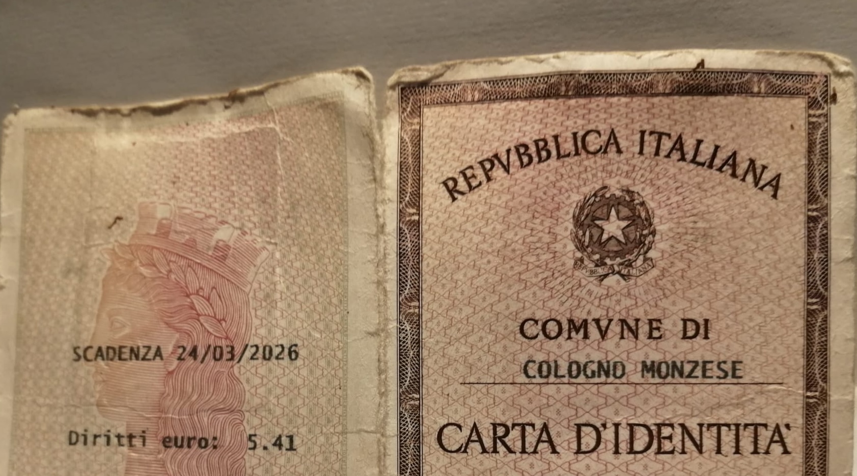 carta identità